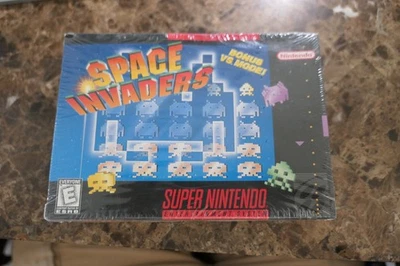 Space Invaders Super Nintendo Authentic Brand New Sealed - Image 1 of 4