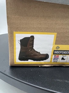 Keen Utility Herren Independence 8" Leder Wasserdicht Comp Toe Arbeitsstiefel D1022 - Bild 1 von 11