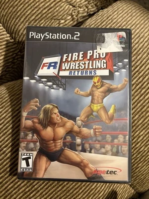 Fire Pro борьба возвращается (Sony PlayStation 2, 2007, PS2) запечатанный совершенно новый   - Изображение 1 из 2
