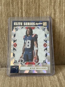 2025 Panini Donruss Football #ESR-KWS Kyle Williams Elite Series Rookies Patriot - Picture 1 of 2