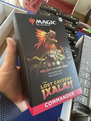 Magic The Gathering Lost Caverns of  Ixalan  Veloci-Ramp-Tor Commander Deck - Image 1 of 4