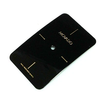 ESFERA MOVADO RECTANGULAR NEGRA ORIGINAL ORIGINAL NOS 17,43 X 28,01 Foto 1 de 4