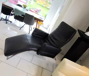 Liege Koinor elektrisch verstellbar mit Fernbedienung, Sessel , echt Leder - Bild 1 von 15
