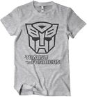 Transformers Autobots Monotone T-Shirt Heathergrey