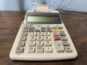 Sharp EL-1750V Printing Calculator With Ac Adapter (Preowned) Tested - Picture 1 of 8