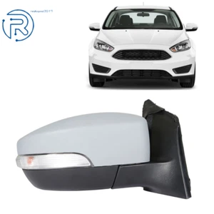 Front Right Passenger Side Mirror W/Turn Light Fit For Ford Focus 2015-2018 - Picture 1 of 11