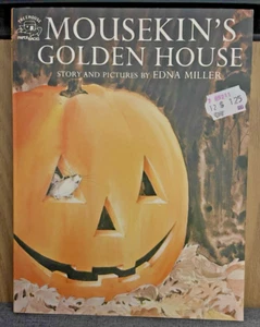 MOUSEKIN'S GOLDEN HOUSE by Edna Miller - Softcover HALLOWEEN Jack o' Lantern - Imagen 1 de 11