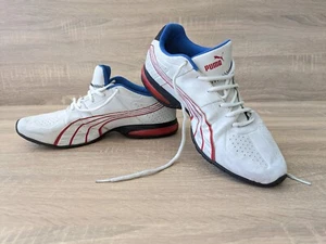 Puma Tazon Sport Mens White Running Shoes Sneakers Style 188049-01 Size 9 - Picture 1 of 24