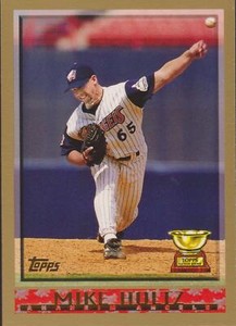 1998 Topps Mike Holtz All Star Rookie Cup #185 Anaheim Angels Baseball