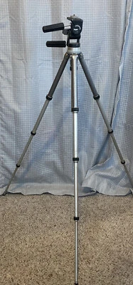 VINTAGE GITZO BREVETE TRIPOD & BOGEN #3029 HEAD MADE IN FRANCE & ITALY VGC - Image 1 of 4