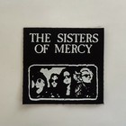 Sisters Of Mercy Cloth Patch 4" X 4" Bauhaus Siouxsie Goth Rock (CP246)