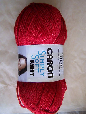 Simply Soft Party Yarn  1 skein choice/color - Image 1 of 4