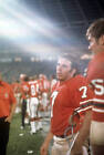 Atlanta Falcons Qb Pat Sullivan On The Sidelines During Pres - 1973 Old Photo