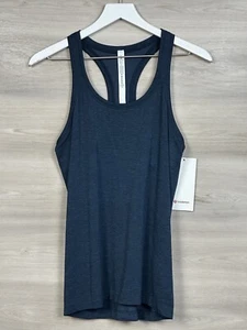 Lululemon Swiftly Tech Racerback 2.0 Size 10 Ink Blue True Navy 05559 - Picture 1 of 5