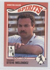 1990 Sportsprint Holly Farms Winston-Salem Spirits Steve Melendez #27