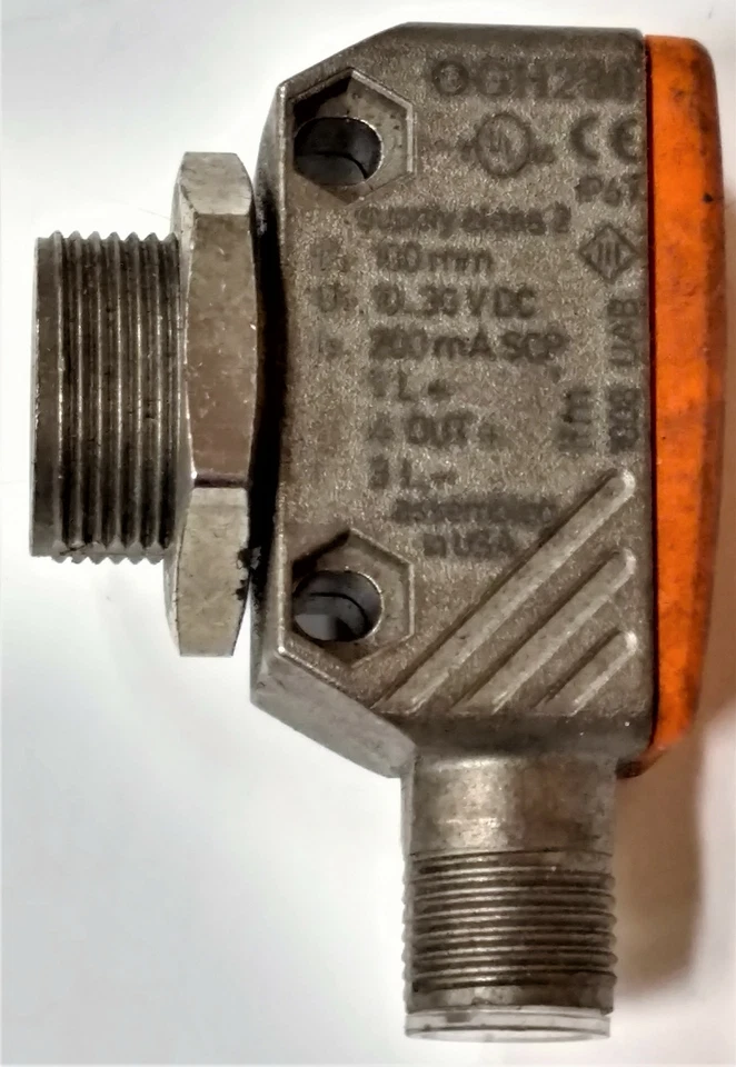 IFM EfectorOGH280 / OGH-HPKG/US/CUBE/100MM Photoelectric Sensor - Image 1 of 4