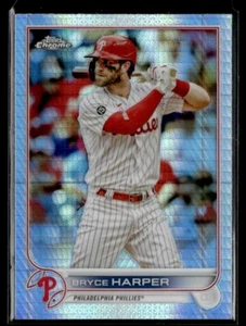 2022 Topps Chrome Prism Refractor Bryce Harper Philadelphia Phillies #220 - Bild 1 von 2