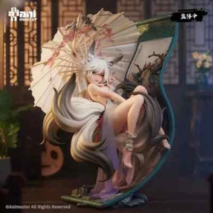 NEW AUTHENTIC ANIMESTER FOX FAIRY MO LI 1/7 Figure + Base MOdel Toys - Picture 1 of 5