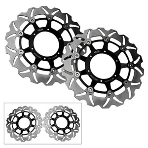 2x Front Brake Disc Rotor For Honda CBR 600F SPORT 01-07 CB F HORNET 2002-06 - Picture 1 of 6