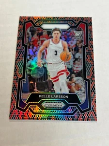 2024-25 PANINI PRIZM DRAFT PELLE LARSSON #16 ROOKIE SNAKESKIN SSP ARIZONA - Picture 1 of 2