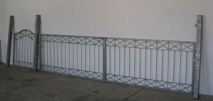 Crossline-GFT500/80 Galvanized Modern Metal Gate Farm Gate Garden - Picture 1 of 6