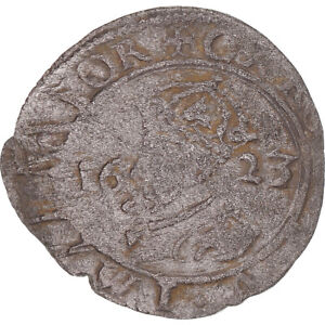 [#342171] Coin, FRENCH STATES, Franche-Comté, Carolus, 1623, Besançon, EF, Bil, 