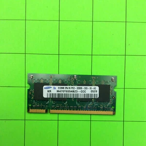 Samsung M470T6554BZ3-CCC 361523-002 512MB PC2-3200S Random Access Memory RAM - Picture 1 of 3