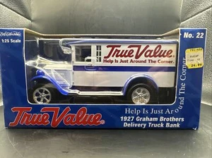 ERTL Collectibles, True Value # 22, 1927 Gram Brothers Truck Bank, 1/25 NOS - Picture 1 of 6