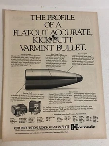 Hornady Bullets 1995 Vintage Printanzeige Werbung pa20 - Bild 1 von 2