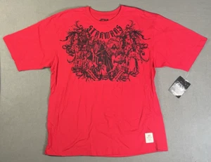 VTG Y2K 2000s Marc Ecko x Star Wars Shirt Affliction Style 2008 AOP Sz 3XL NWT! - Picture 1 of 10