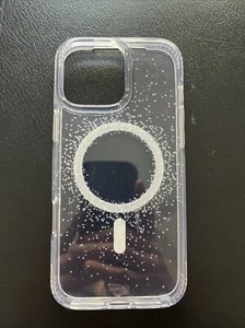Tech21 Evo Clear Silver Glitter mit Magsafe für Apple iPhone 16 Pro Max 6,9" - Bild 1 von 9