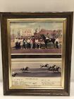 VTG 1989 HORSE RACING AT DIXIE DOWNS RACE MEET IN ST. GEORGE, UT. PHOTO 8x10 # 1