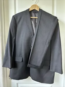 Brooks Brothers 1818 Wool Suit 46R 41W Estrato Trabaldo Togna Makers Luxury USA - Picture 1 of 12