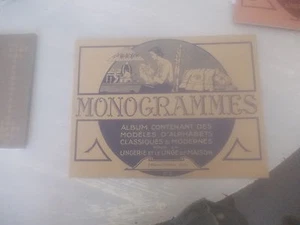 Monogramme: 5€ Band 2 Album mit klassischen Alphabetvorlagen und m - Bild 1 von 3