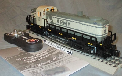 Lionel 23011 US Army #1775 LionChief/BT 5.0 RS-3 Diesel w/Snds O/027 ga. 2022 - Image 1 of 4