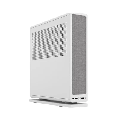 Fractal Design Case Mini-ITX Bianco SFF con gestione cavi ottimizzata - Immagine 1 di 4