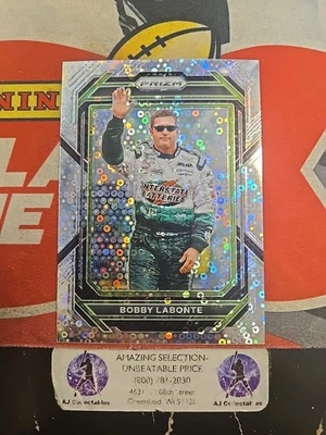 2023 Panini Prizm Nascar Racing Bobby Labonte /75 Silver Disco Prizm Card #86 - Image 1 of 2