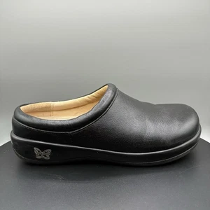 Alegria Kayla Upgrade Slip On Clogs Women’s 9 Black Leather KAY-601 - Picture 1 of 9