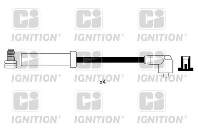 Ignition Cable Kit Fits Citroen BX Synergie Fiat Peugeot QUINTON HAZELL XC1126 - Image 1 of 3