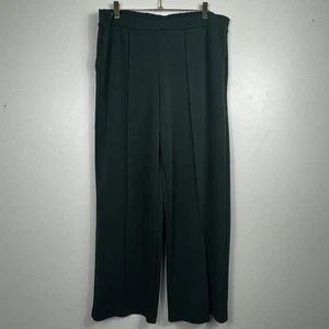 Soma Luxe Modal Wide Leg Pant Forest Green Casual Lounge Woodland Extra Large XL - Bild 1 von 14