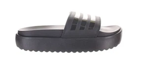 Adidas Womens Adilette Platform Black Slides Size 8 (7831811) - Imagen 1 de 4