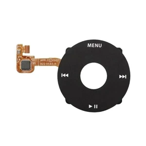 Black Click Wheel Flex for iPod Classic Video 5th and 5.5 gen 30gb 60gb 80gb - Picture 1 of 1