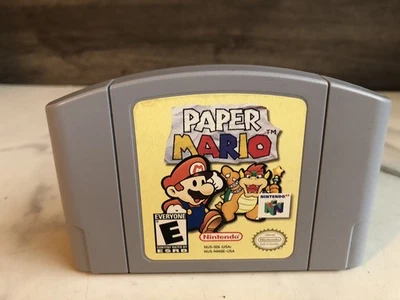 Paper Mario (Nintendo 64, 2001) N64 - подлинный и проверенный - Изображение 1 из 4