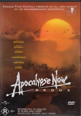 Apocalypse Now Redux DVD (R18+) War Drama Coppola Brando Sheen - Region 4 - image 1 of 3