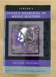 Strunk's Source Readings in Music History Revised Edition 1998 - Picture 1 of 11