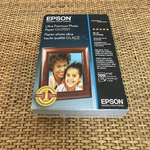 Epson Ultra Premium Photo Paper Glossy 4 x 6 inch 100 Sheets S042174 Printing - Afbeelding 1 van 6