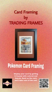 Marco Personalizado - Pantalla de Cartas Coleccionables Pokémon RAW 5x7 Marco Placa Yugioh - Imagen 1 de 7