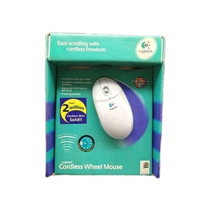Logitech Cordless Wheel Mouse vintage PC Klassiker rare Maus NEU/OVP  - Bild 1 von 4