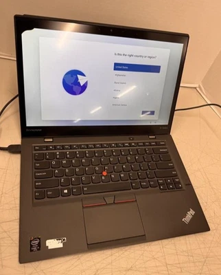 Lenovo ThinkPad X1 Carbon 3rd Gen Touch i7-5600U 2.60GHz 8 GB RAM 256 GB SSD - Image 1 of 4