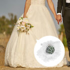Lace Collar Holding Clay Flower Holder Wedding Decor Handheld